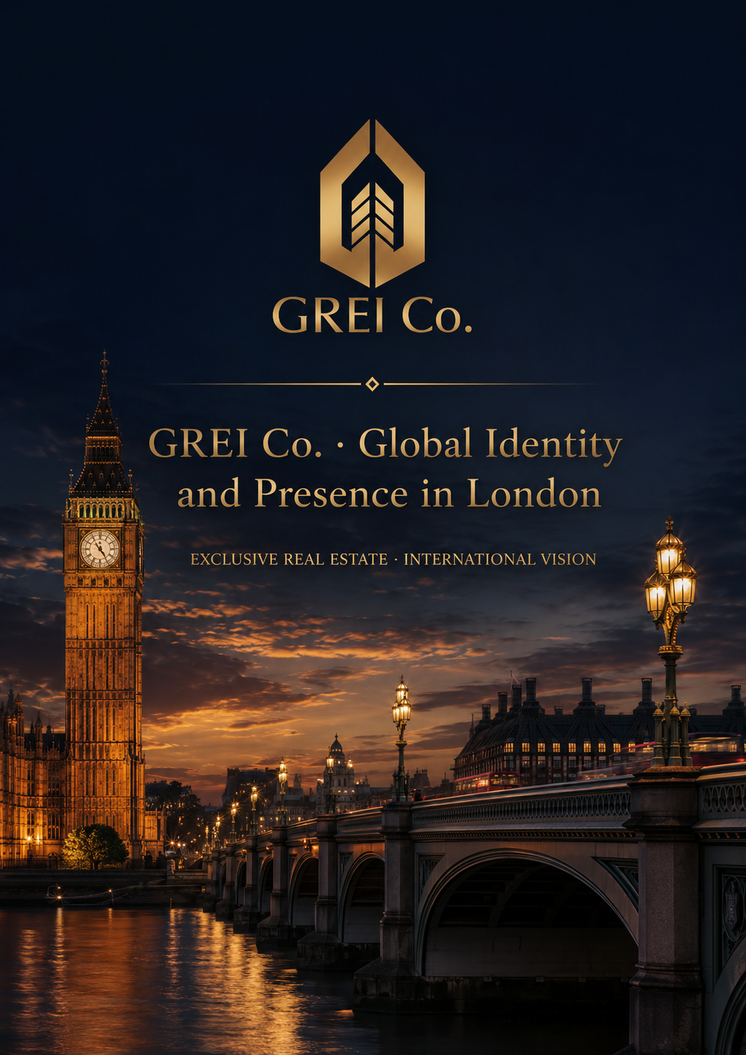 GREI Co. global identity and presence in London